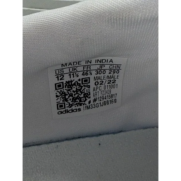 Adidas ZX Flux Mens White Casual Athletic Sneakers Shoes Size - Picture 10 of 11